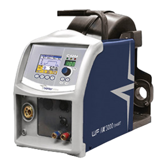 voestalpine Bohler Welding WF 3000 Classic Instruction Manual