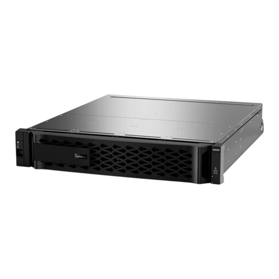 Lenovo ThinkSystem DM3010H Hardware Installation And Maintenance Manual