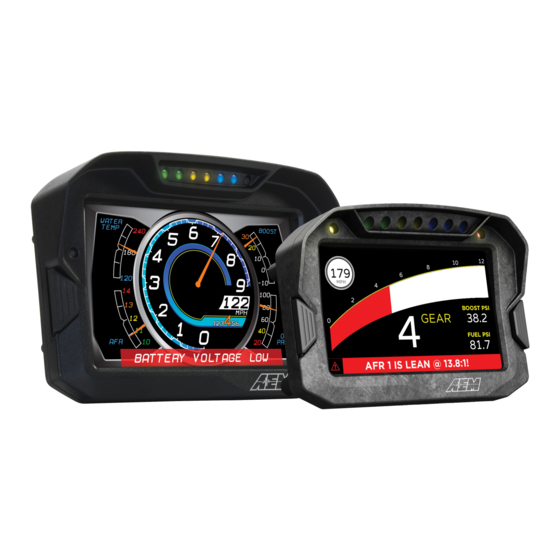 AEM CD-5FLG Manuals