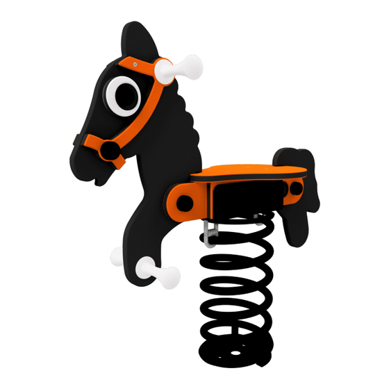 BOERPLAY Springer Horse "Black Beauty" Installation Instructions Manual