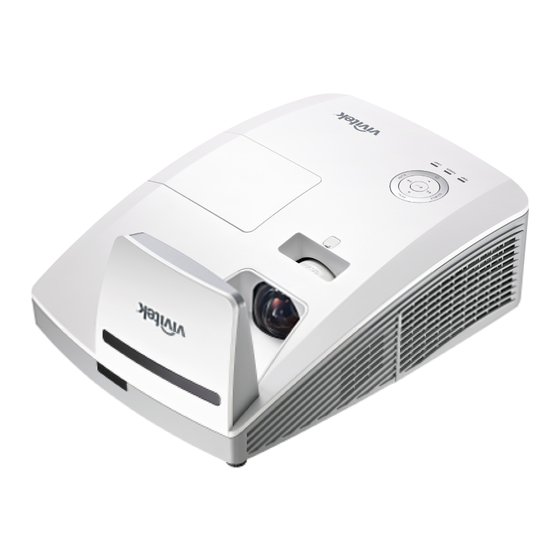 Vivitek DW770USTi User Manual