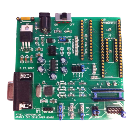 Atmel AT89LP User Manual