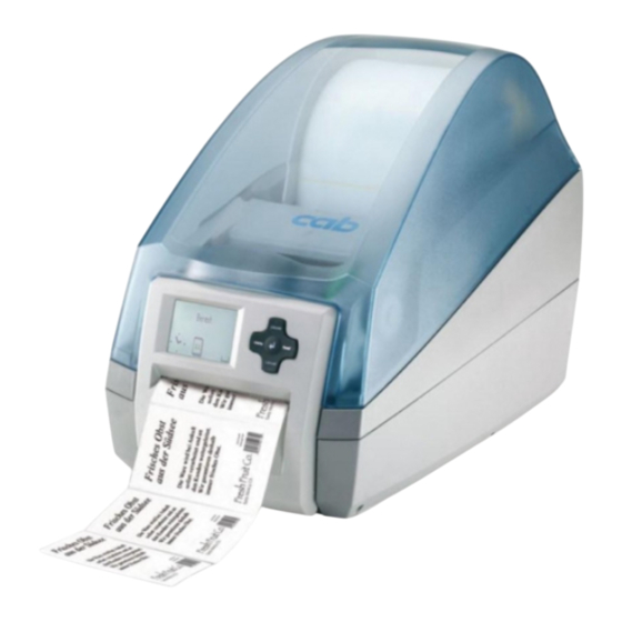 CAB MACH4 Printhead Replacement Instructions