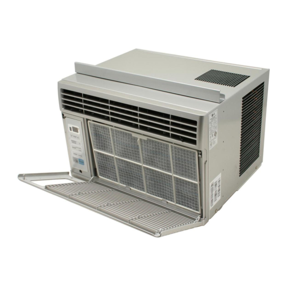 User Manuals: LG LWHD6500SR Window Air Conditioner