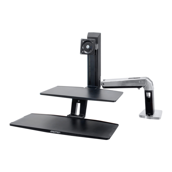 Ergotron WorkFit-A, Single LCD Mount, LD Assembly Instructions Manual