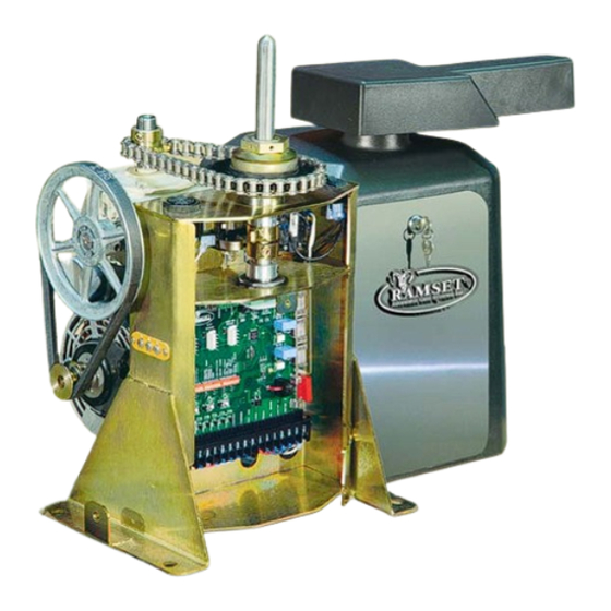 RAMSET RAM 30 Instruction Manual
