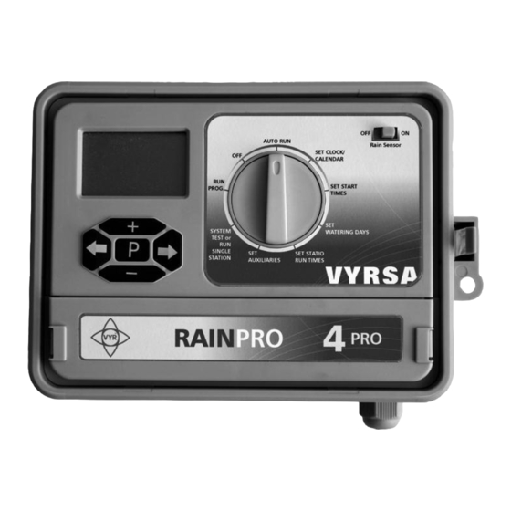 Vyrsa RAIN-PRO VYR PG-6045 Manuals