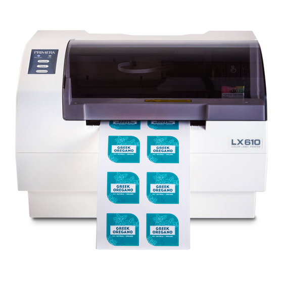 Primera LX610 Color Label Printer Manuals