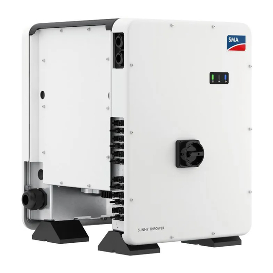 SMA SUNNY TRIPOWER CORE1 STP 50-40 Quick Reference Manual