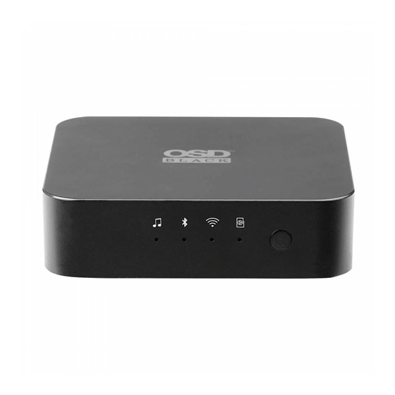 OSD Audio BLACK SRT1 Quick Start
