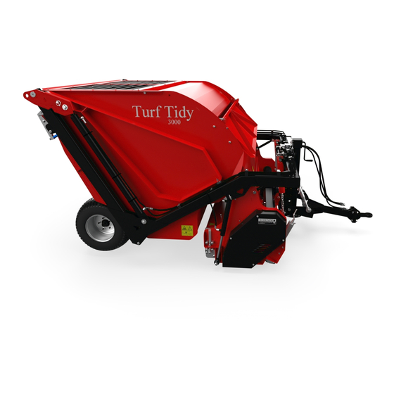 Redexim Turf Tidy 3000 User Manual And Parts Book