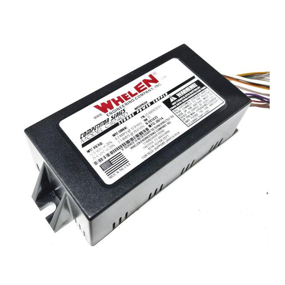 Whelen Engineering Company CS240 Installation Manual