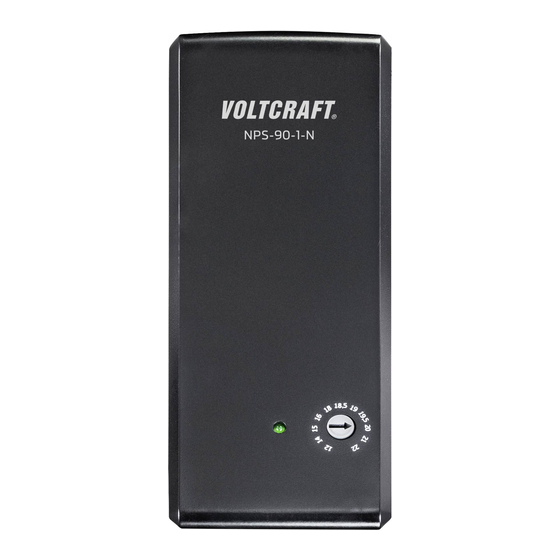 VOLTCRAFT NPS-90 Operating Instructions