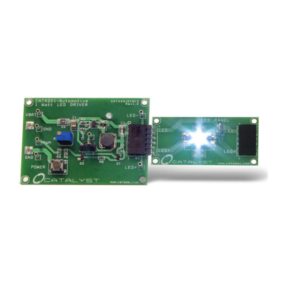 ON Semiconductor CAT4201 Manual
