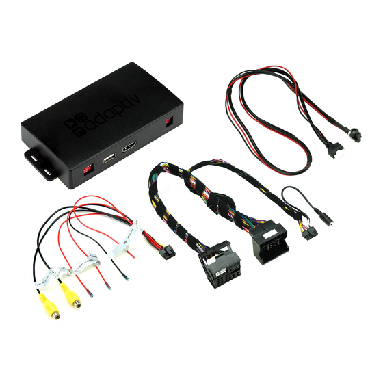 Connects2 adaptiv mini ADVM-BM1 Fitting & User Manual