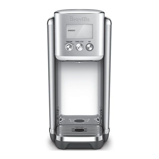 Breville AquaStation Hot Manuals