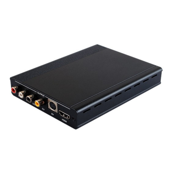 Converters.TV 15340 Operation Manual