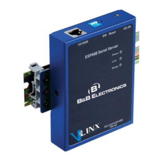 B&B Electronics ESP901 User Manual