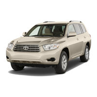 Toyota Highlander 2008 Quick Reference Manual
