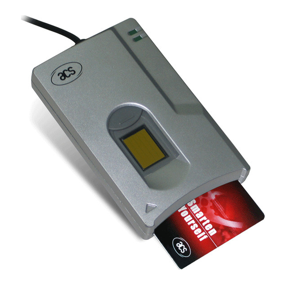 ACS AET60 BioCARDKey Reference Manual
