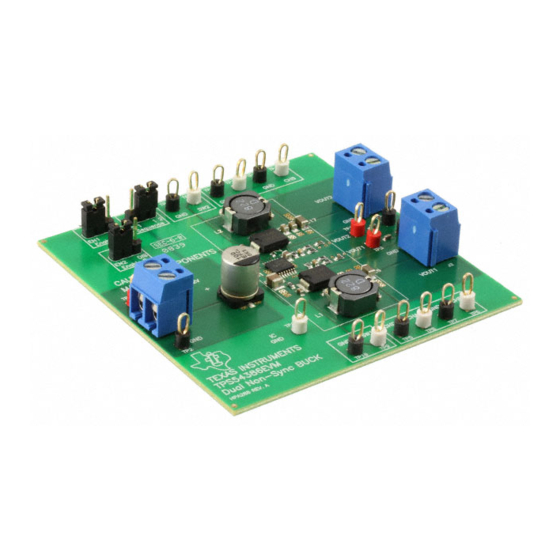 Texas Instruments TPS54386EVM User Manual