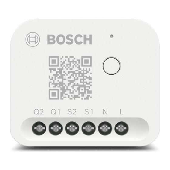 Bosch BMCT-SLZ Manual