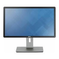 Dell P2016b User Manual