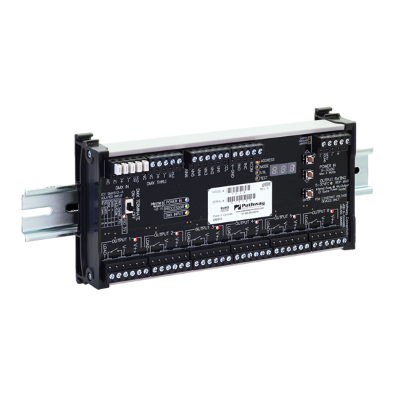 pathway PWINF DIN PWM4A Manual