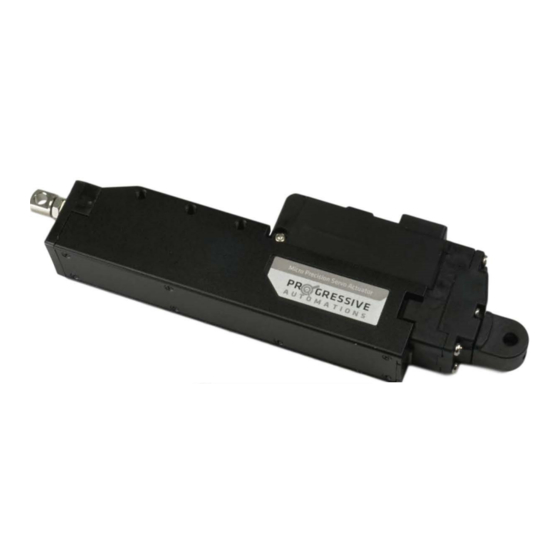 progressive automations PA-12 Manual