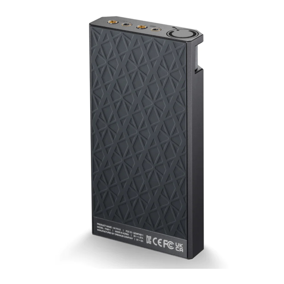 User Manuals: Dreamus Astell&Kern AK PA10 Amplifier