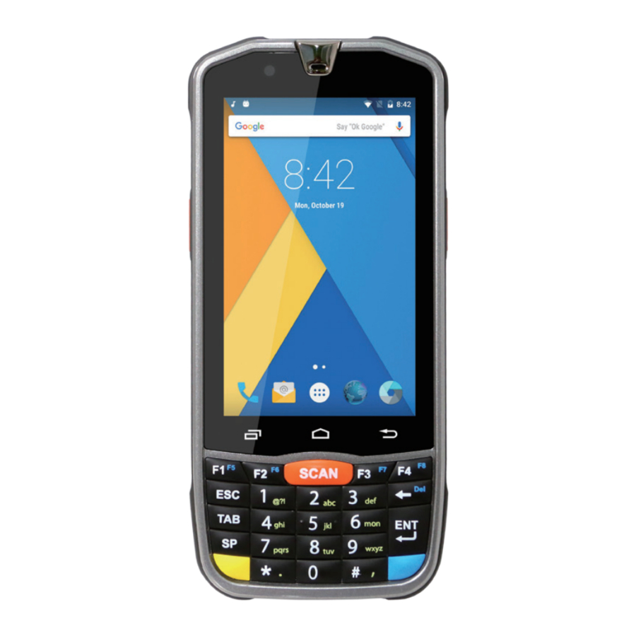 Point Mobile PM66 - Handheld Terminal Quick Start Guide