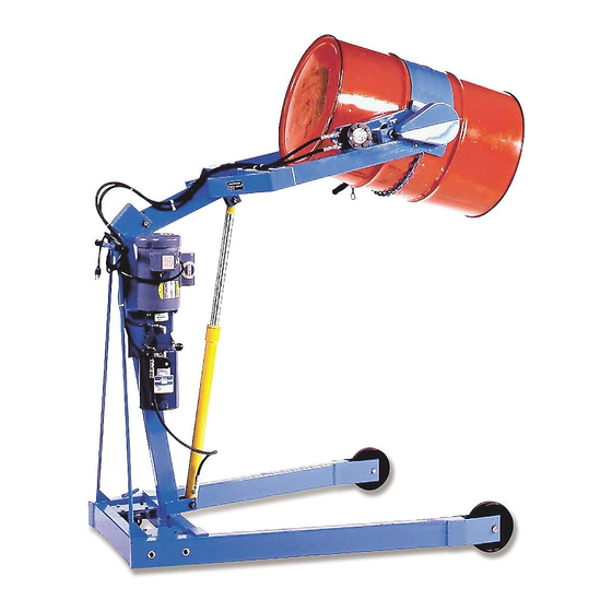 morse Hydra-Lift Drum Karrier Operator's Manual