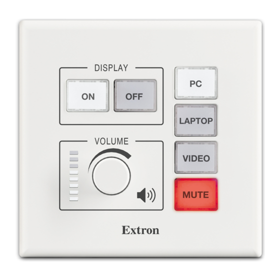 Extron electronics MLC Plus 100 Series Setup Manual