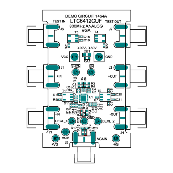 Linear Technology DC1464A Quick Start Manual