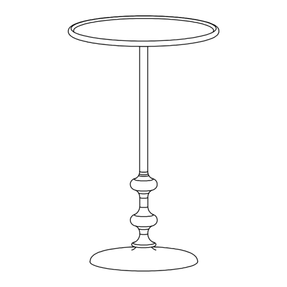 World Market 618960 Assembly Instructions Manual