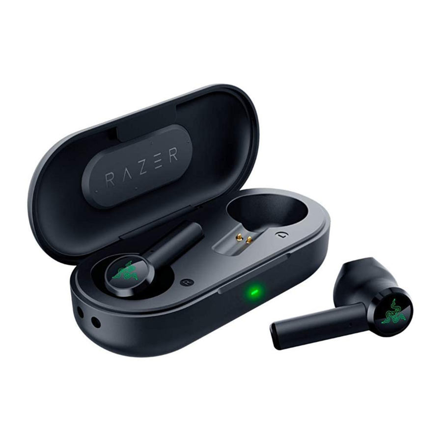 RAZER HAMMERHEAD TRUE WIRELESS - Earbuds Manual