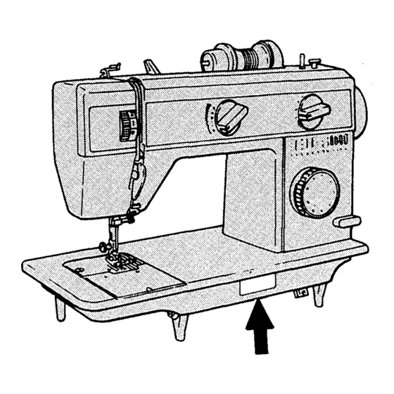 Singer 5528 Instruction Book
