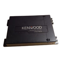 Kenwood KNA-G610 Instruction Manual