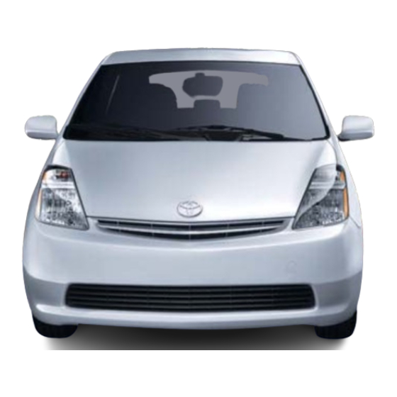Toyota 2007 Prius Pocket Reference Manual