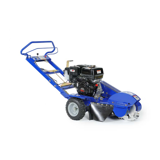 Bluebird SG1314A Stump Grinder Manuals