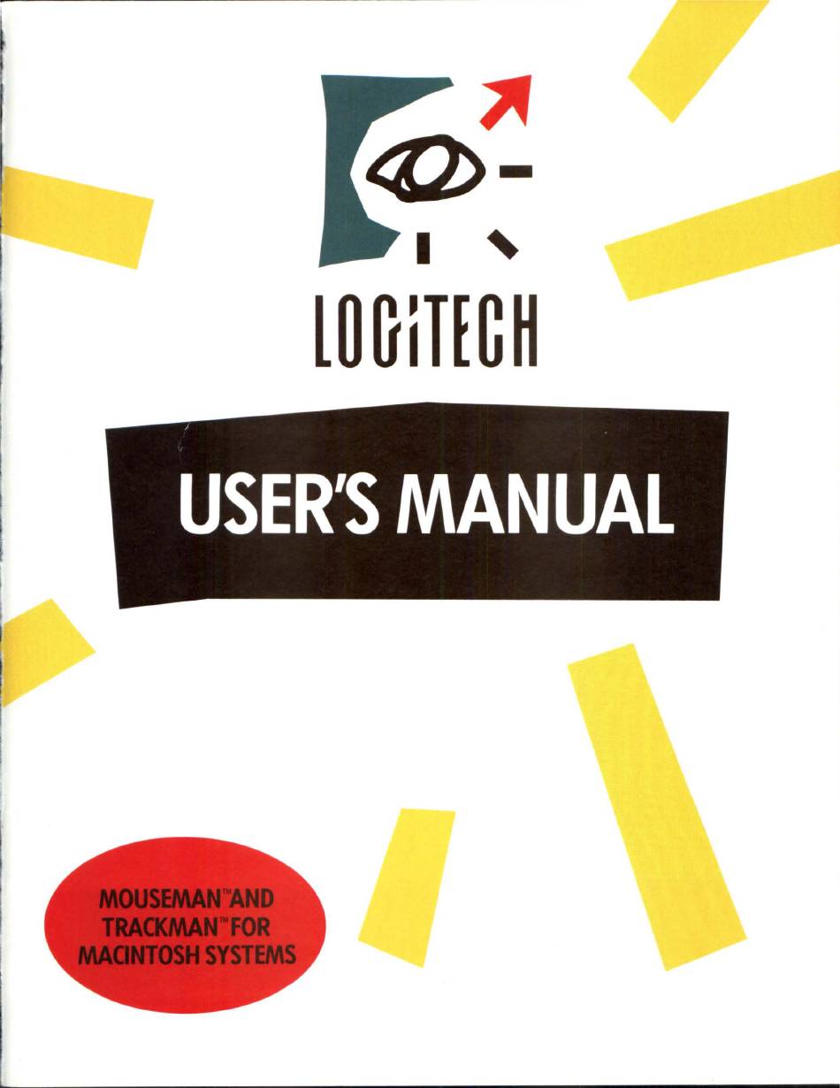 LOGITECH TRACKMAN USER MANUAL Pdf Download | ManualsLib